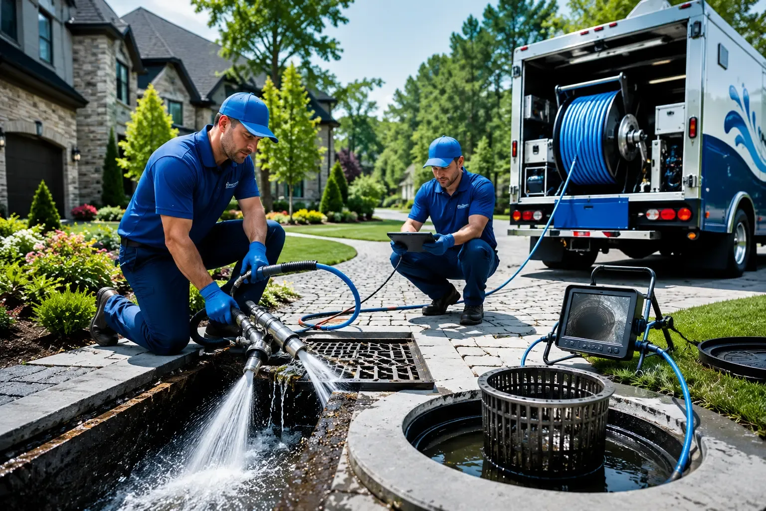 Local outdoor drain cleaning professionals in Lancaster, KS